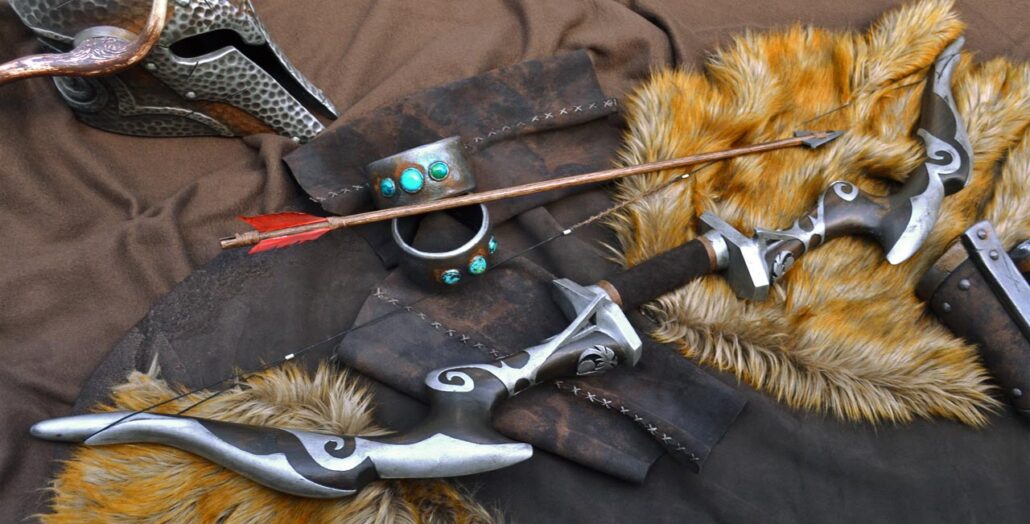 Nightingale Bow Skyrim Volpin Props